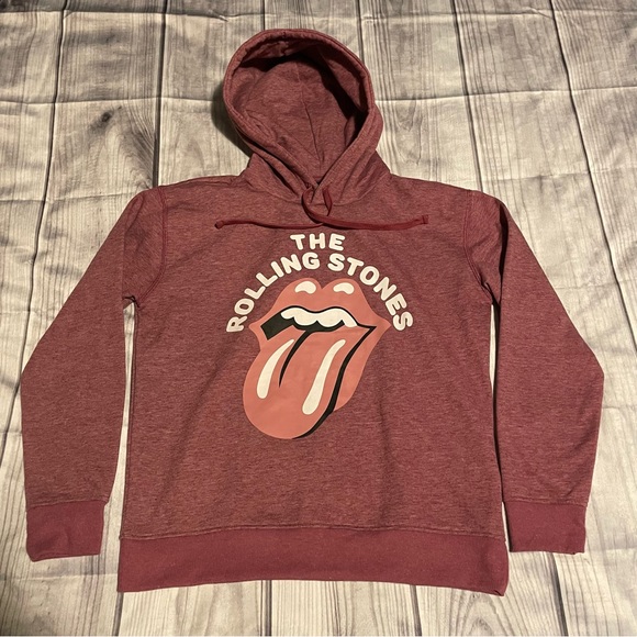 Women's Rolling Stones Hoodie Sweater Size M - Picture 1 of 7
